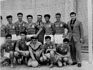 COLLEGE MODERNE LECLERC SIDI BEL ABBES SPORT FOOT 1955 JUNIORS N02